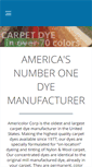 Mobile Screenshot of americolordyes.com